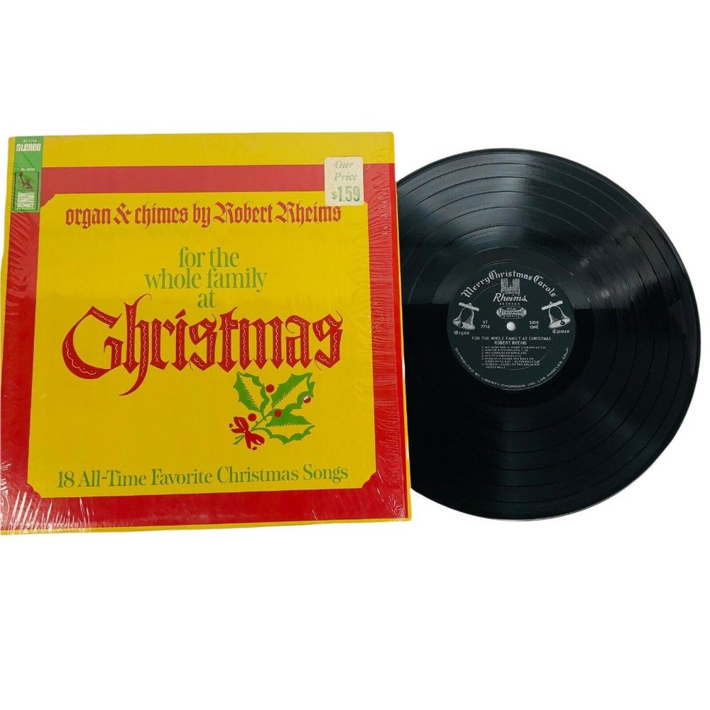 Organ & Chime By Robert Rheims For The Whole Family At Christmas Vinyl LP Record